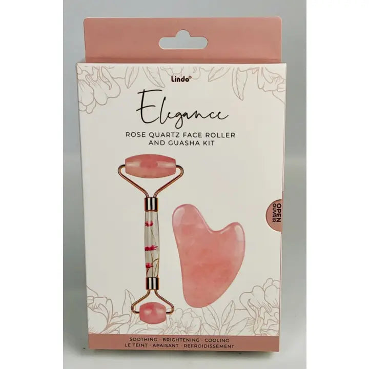 Natural Rose Quartz Roller