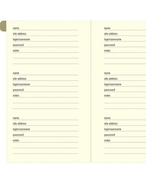 Password Book