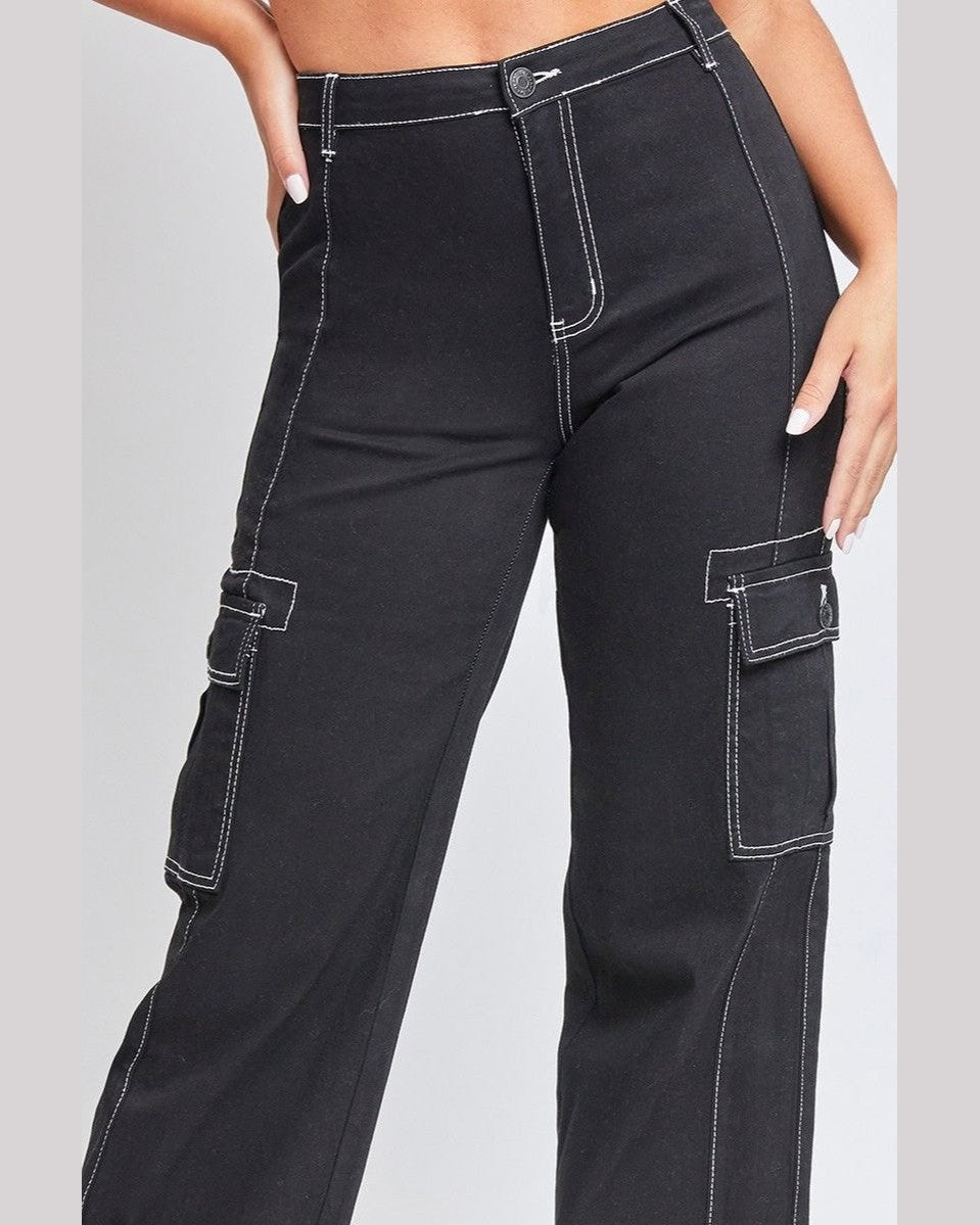 Wide Leg Cargo Pants
