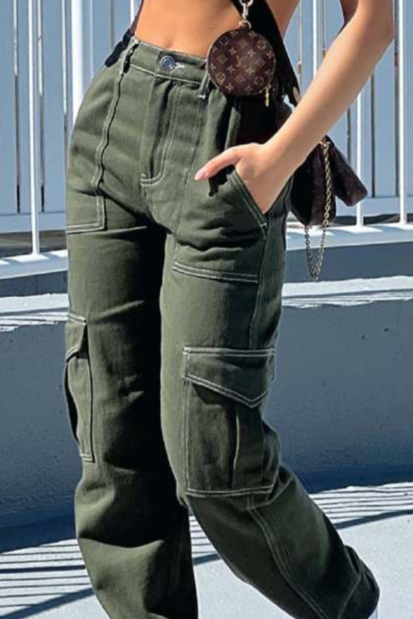 Relaxed Fit Cargo Pants