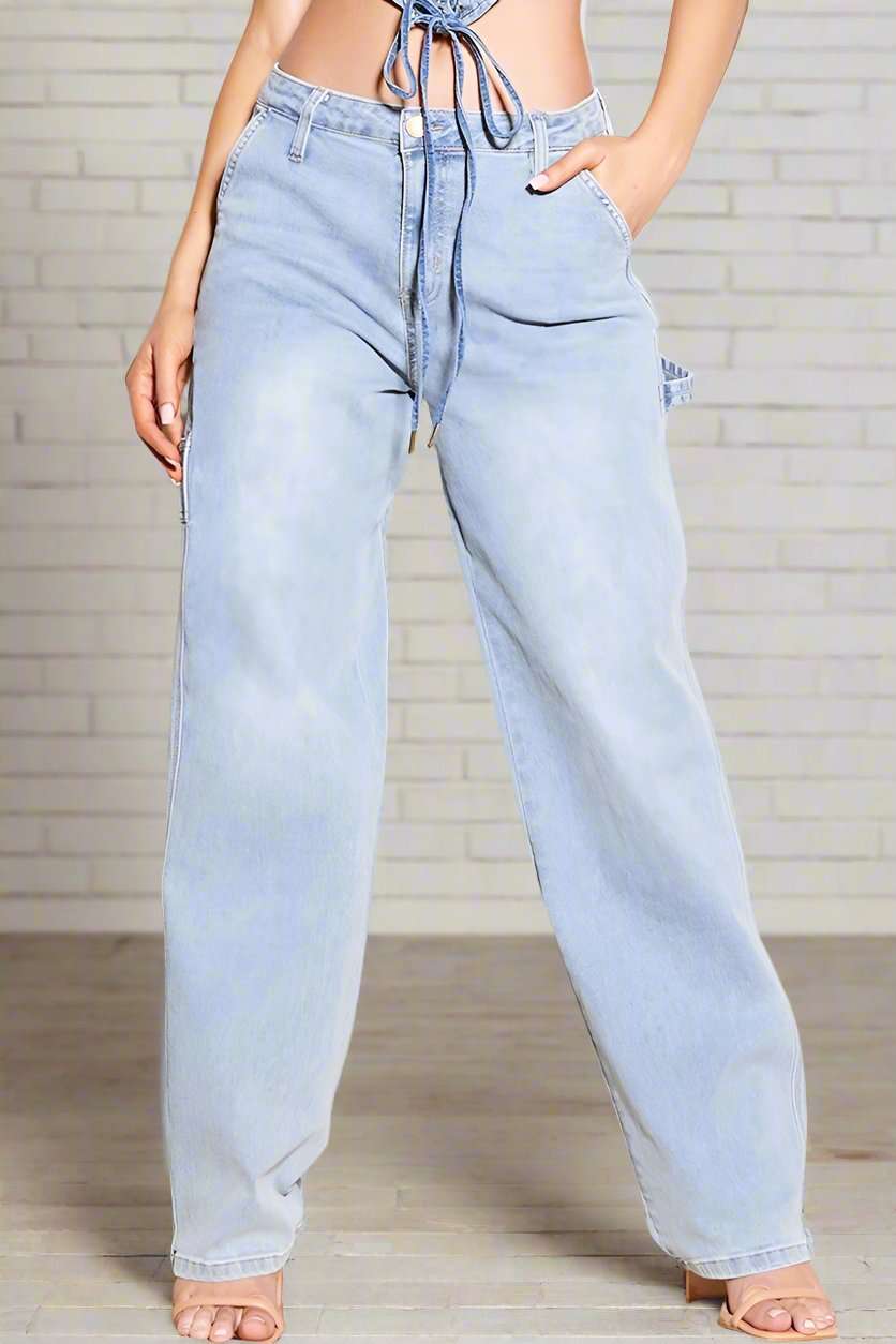 High-Rise Carpenter Denim