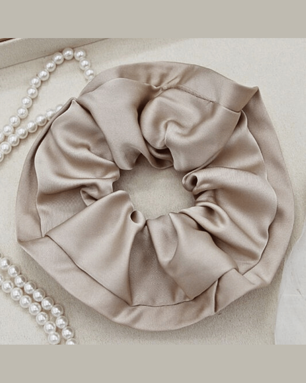 Minimalist Silky Scrunchy