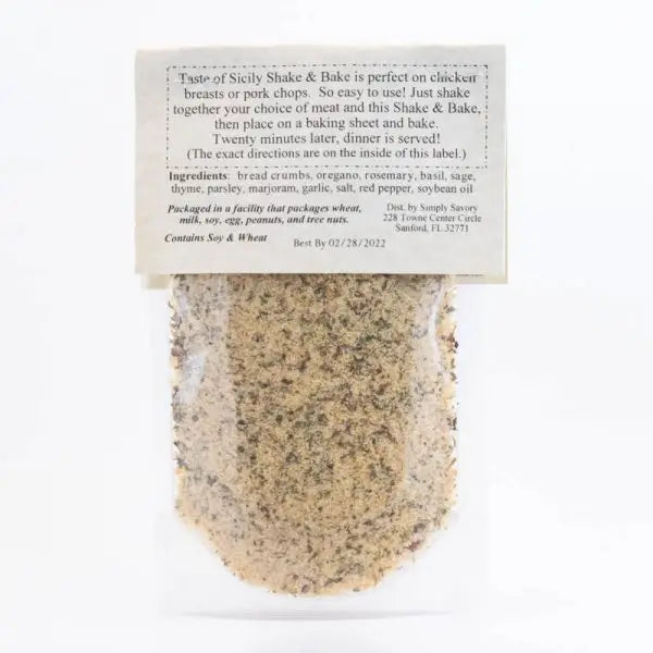 Shake and Bake Seasoning Simply Savory
