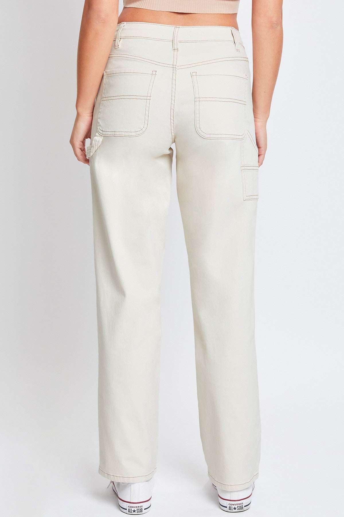 Mid-Rise Carpenter Pants