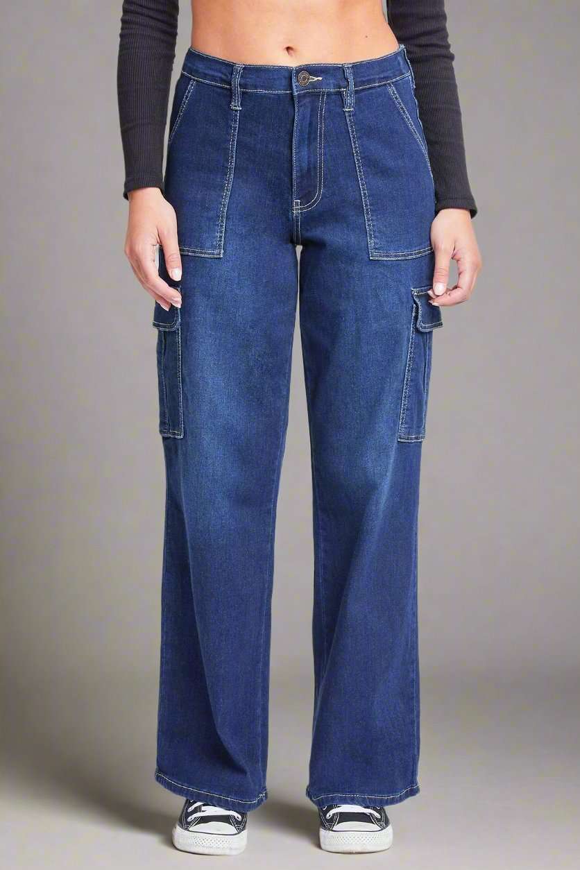 Comfy Girl Cargo Jean