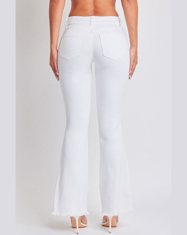 Buckle Up Flare Jeans