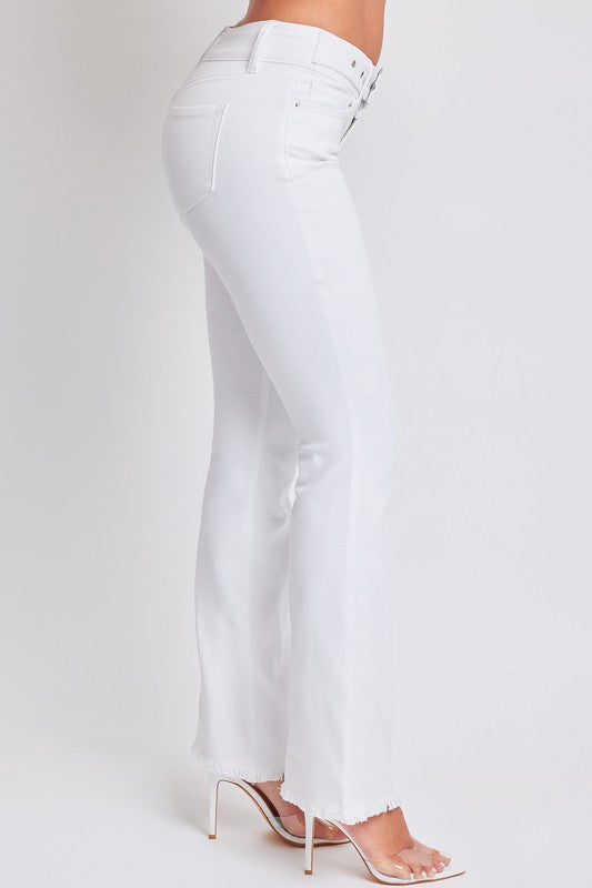 Buckle Up Flare Jeans