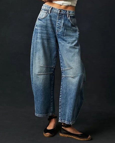 The Easy Street Barrel Jean – Vintage Slouch Perfection