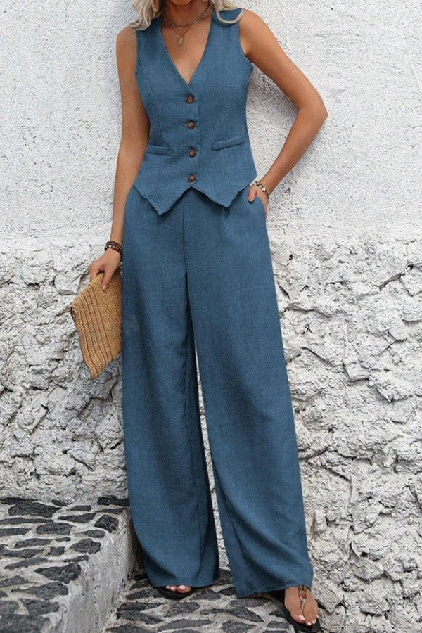 Cool & Collected Two-Piece Set