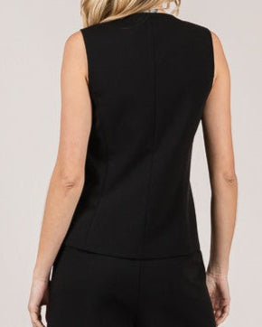 Premium Twill Tapered Vest