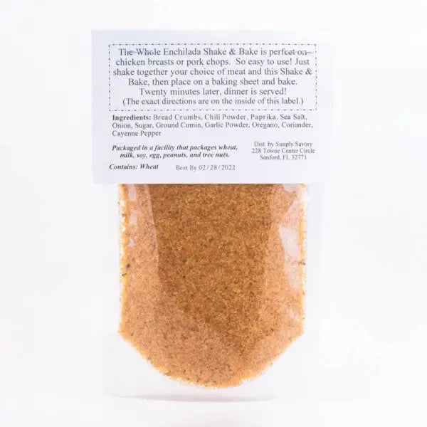 Shake and Bake Seasoning Simply Savory