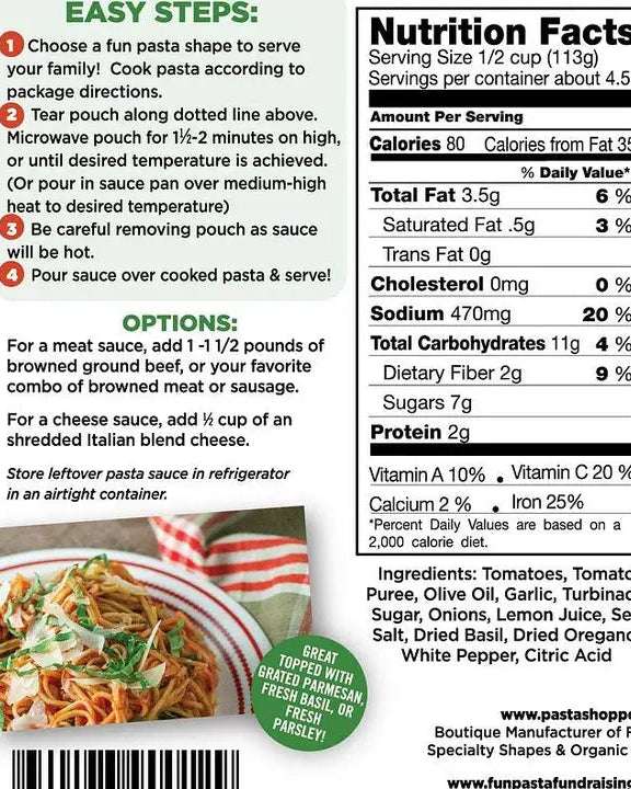 Red Pasta Sauce