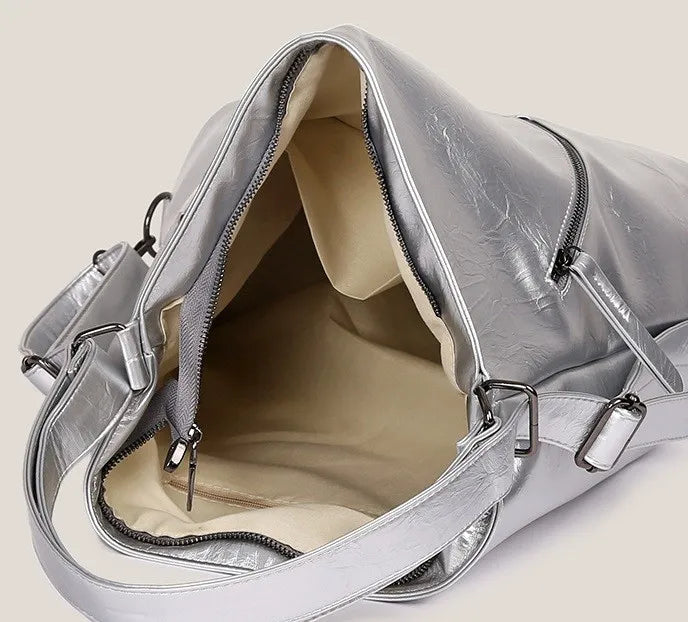 Leather Convertible Bag