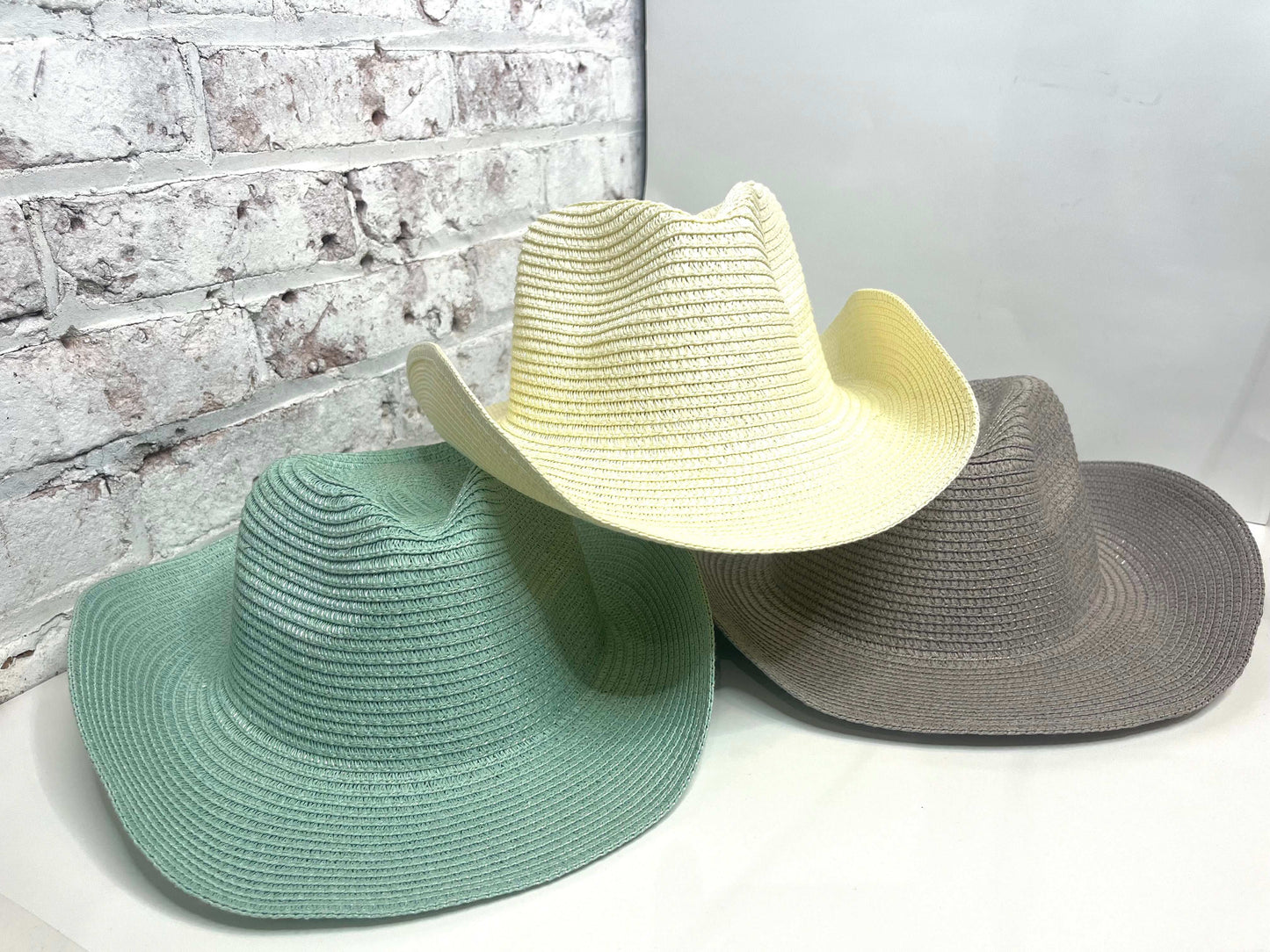 Western Rolled Brim Hat