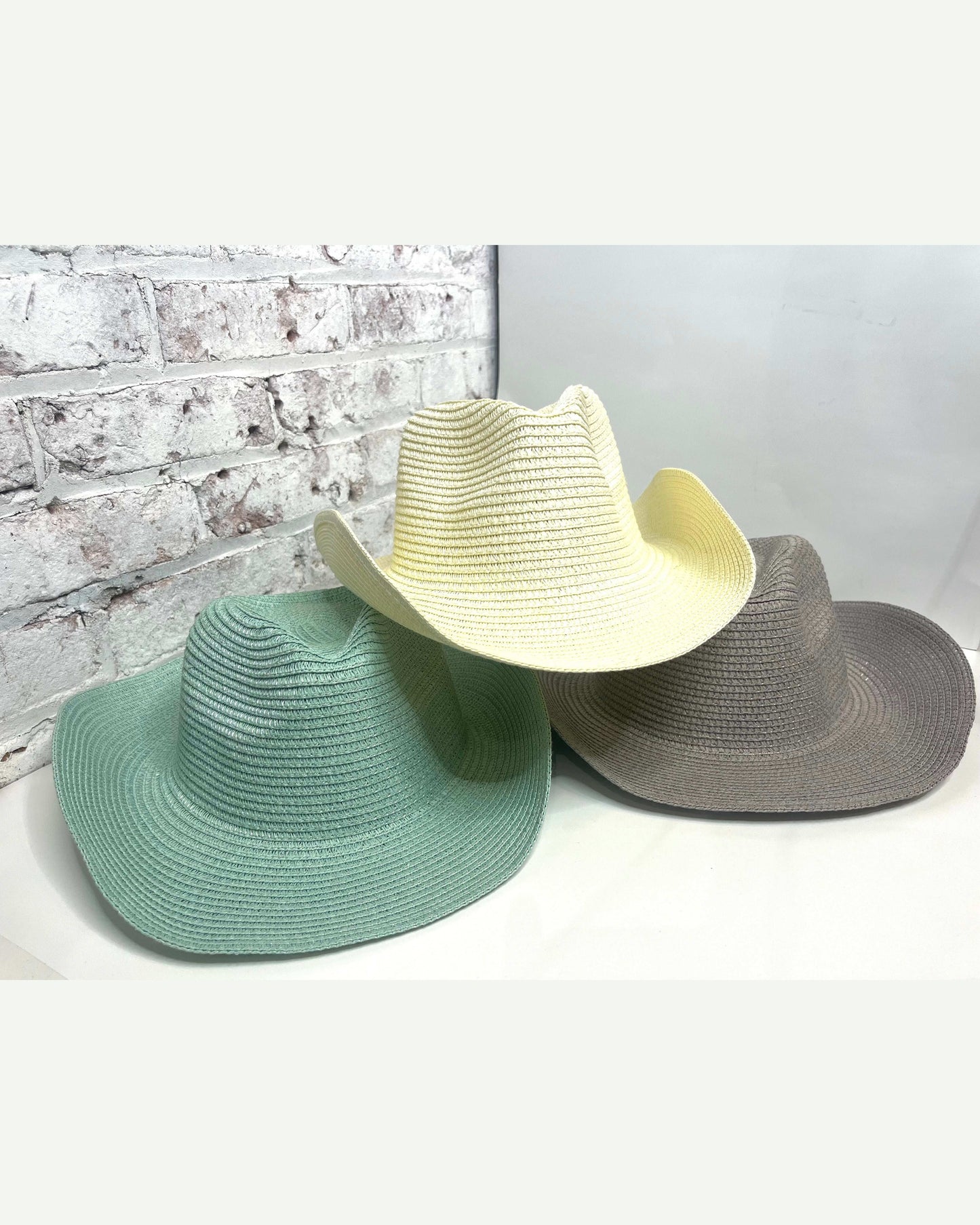 Western Rolled Brim Hat