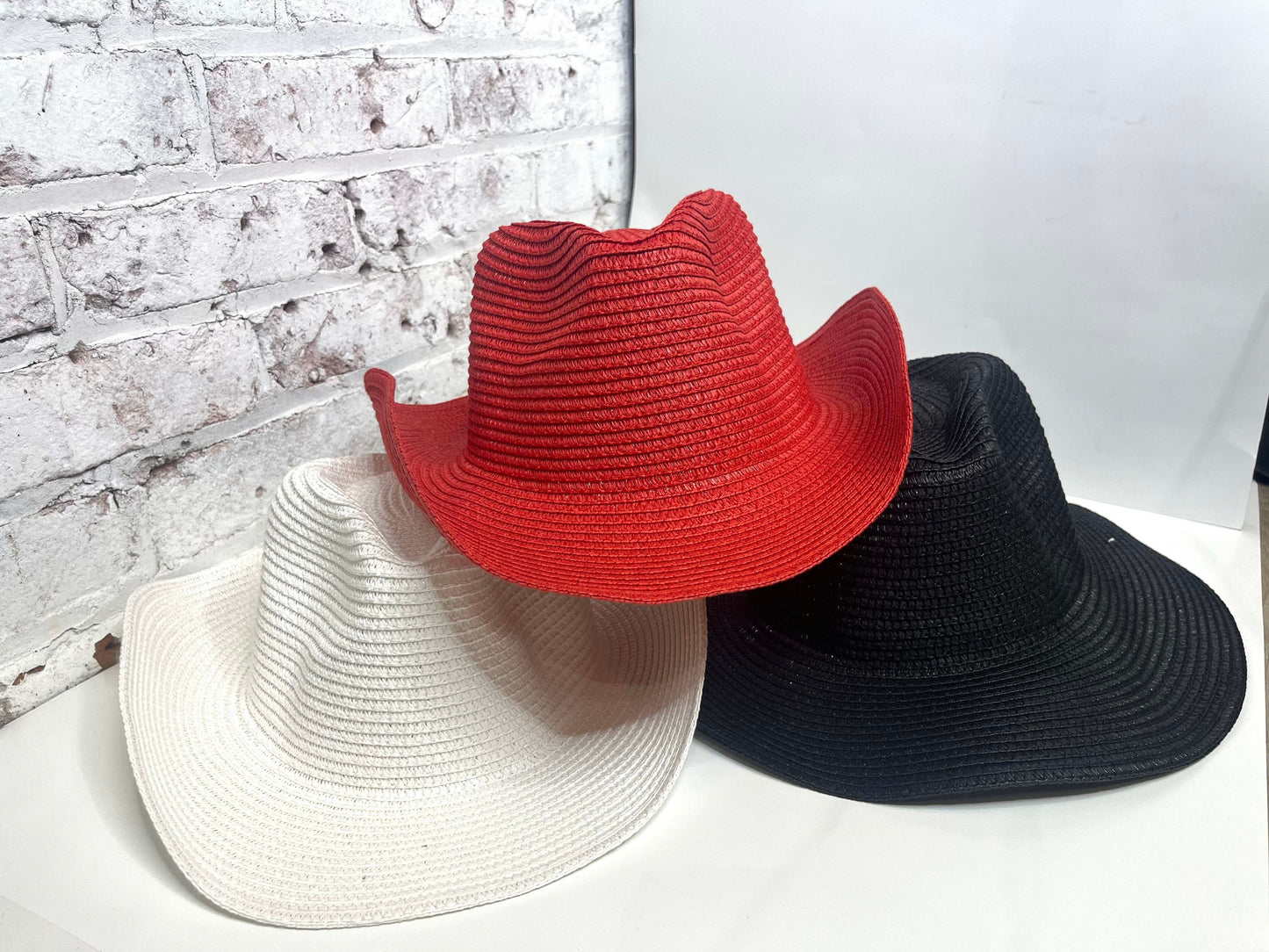 Western Rolled Brim Hat