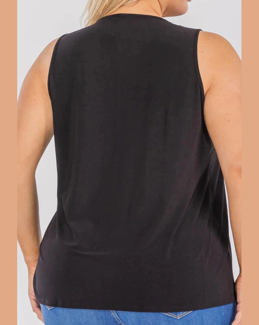 Charming Sleeveless Top