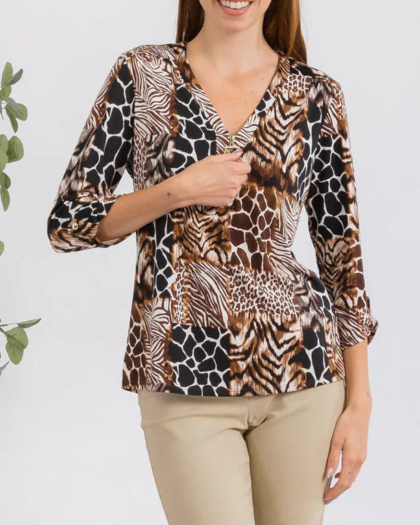 Wild and Perfect Blouse