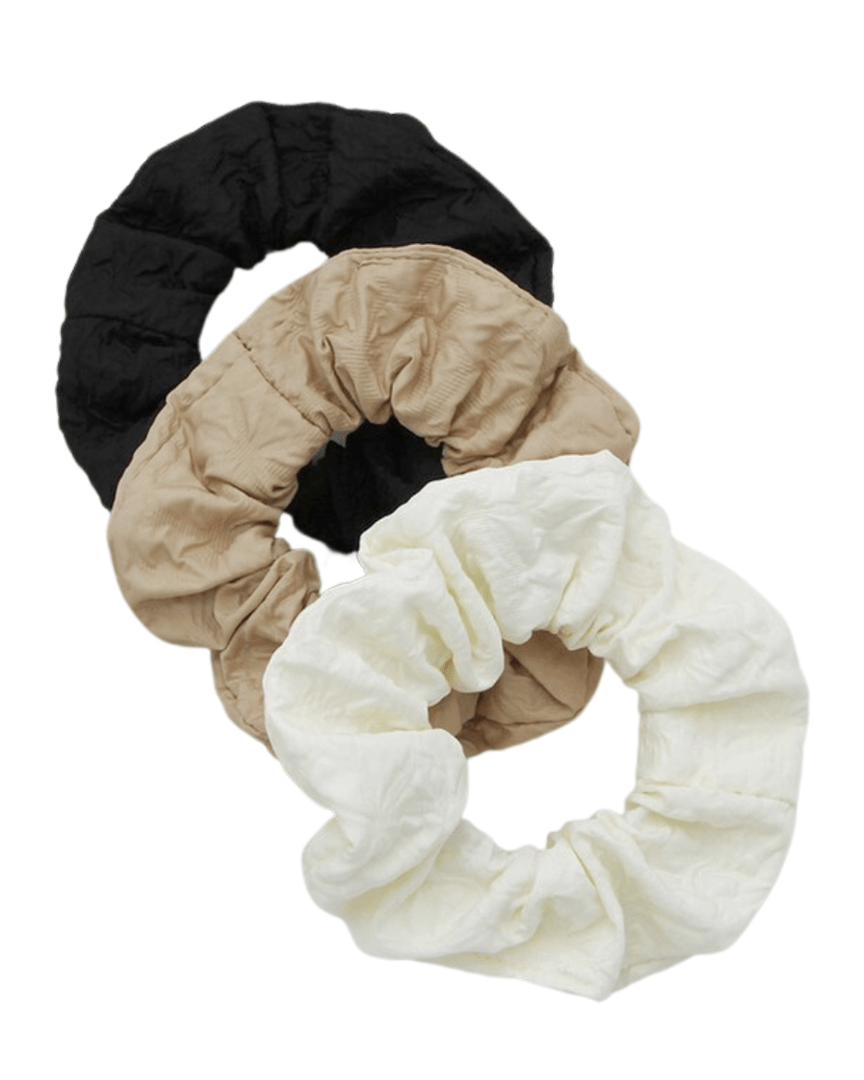 Crinkle Satin Scrunchie