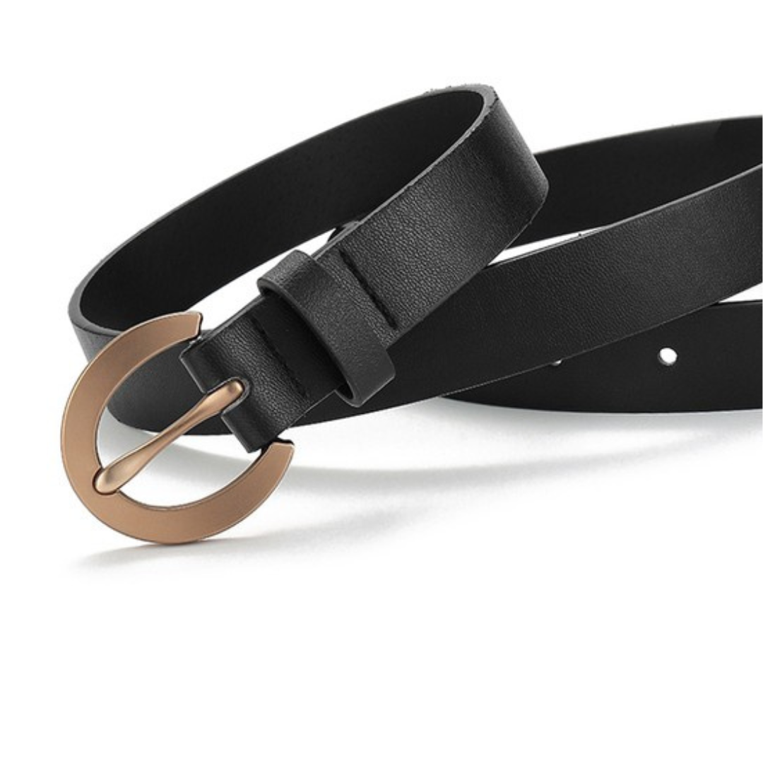 Casual Round Buckle Belt