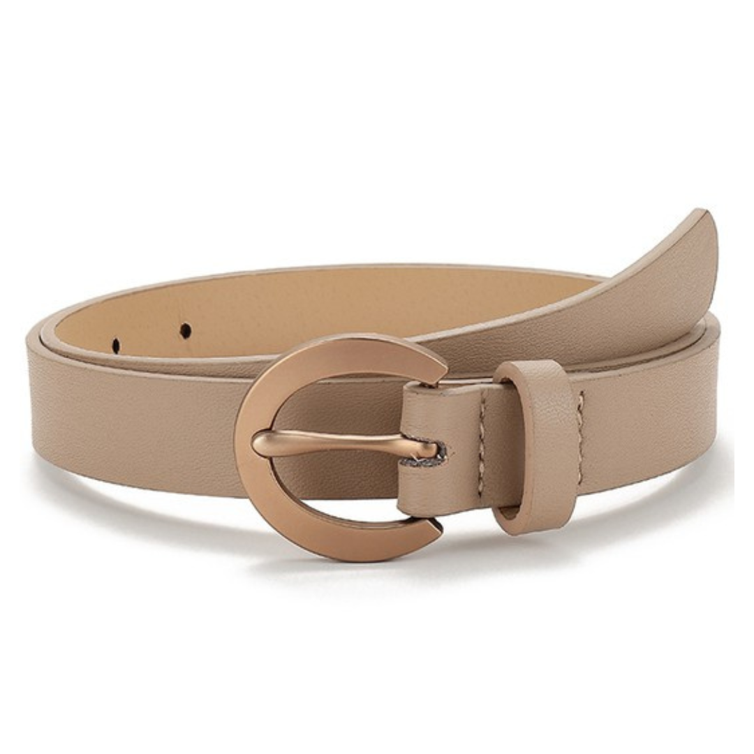 Casual Round Buckle Belt