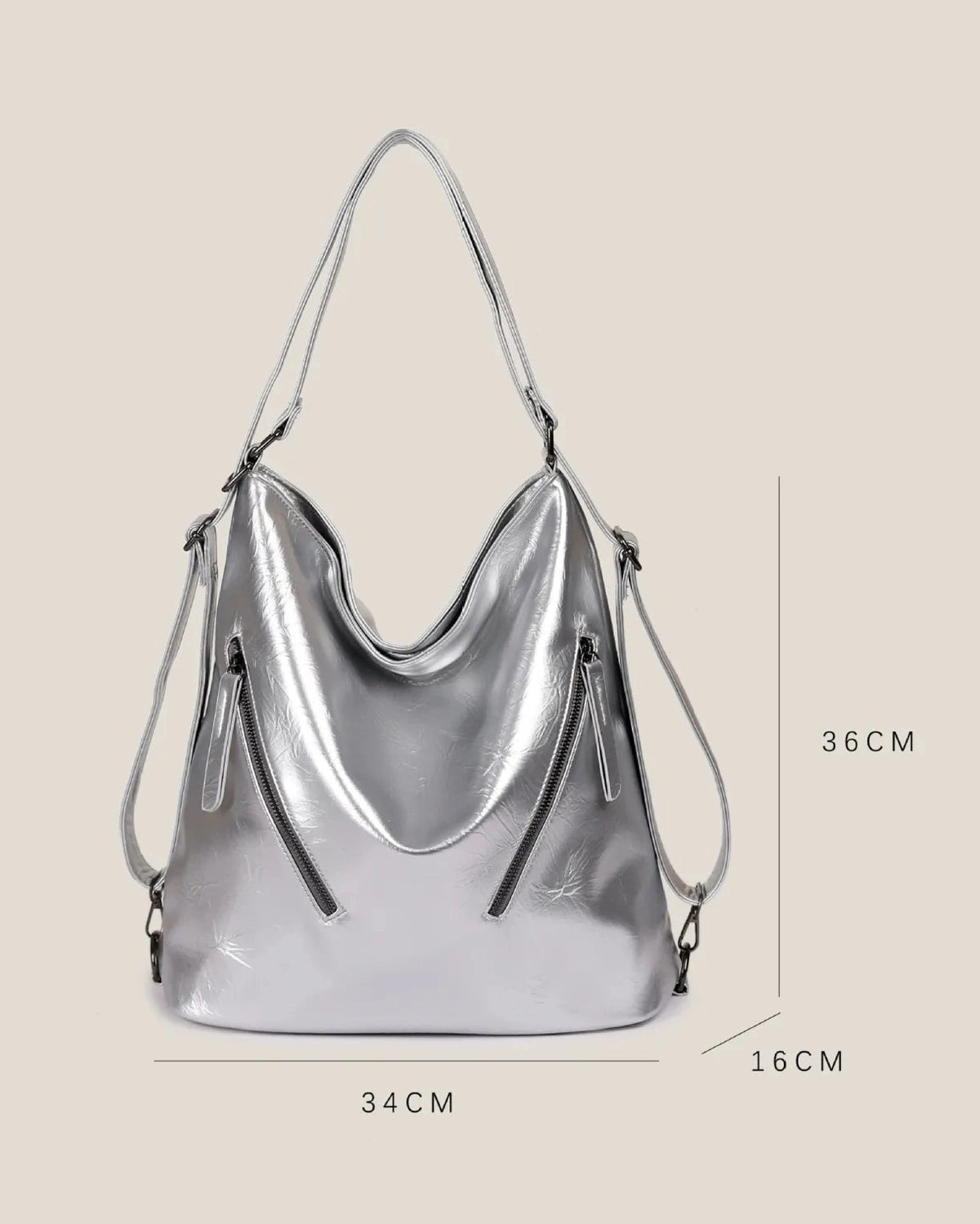 Leather Convertible Bag