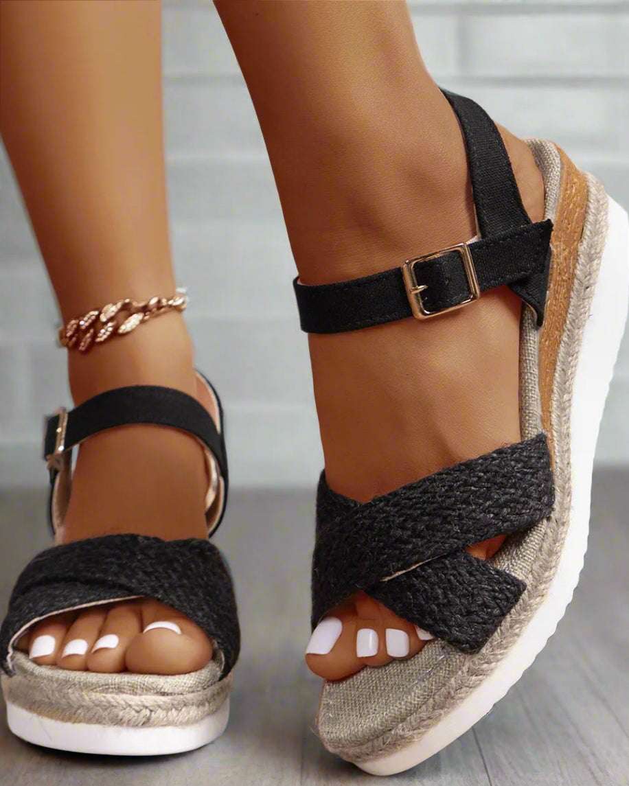 Summer Comfort Wedge Sandal