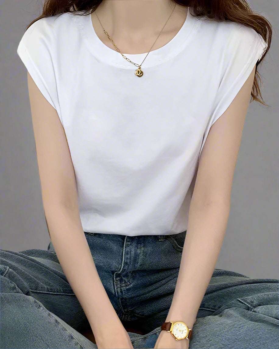 Peachy Soft Tank Blouse