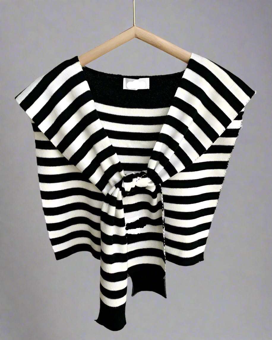 Striped Shrug