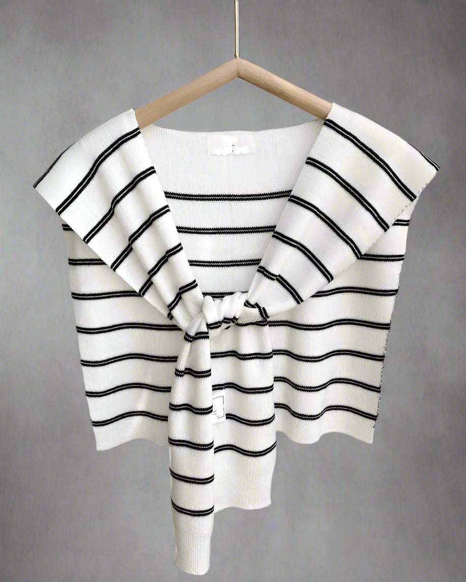 Striped Shrug