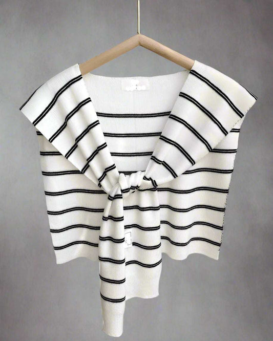 Striped Shrug