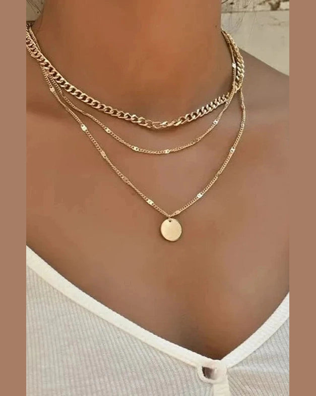 Triple Statement Necklace