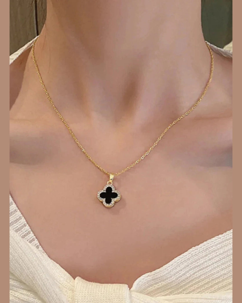 Alhambra Style Clover Necklace