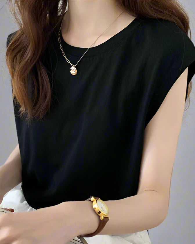 Peachy Soft Tank Blouse
