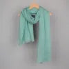 Linen and Cotton Blend Gauze Scarf