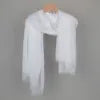 Linen and Cotton Blend Gauze Scarf