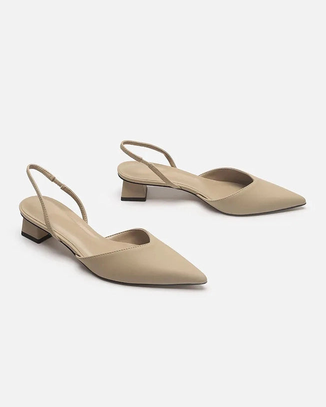 Square Heel Mules