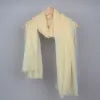 Linen and Cotton Blend Gauze Scarf
