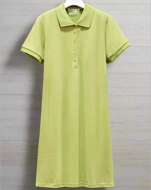 Polo Style Shirt Dress