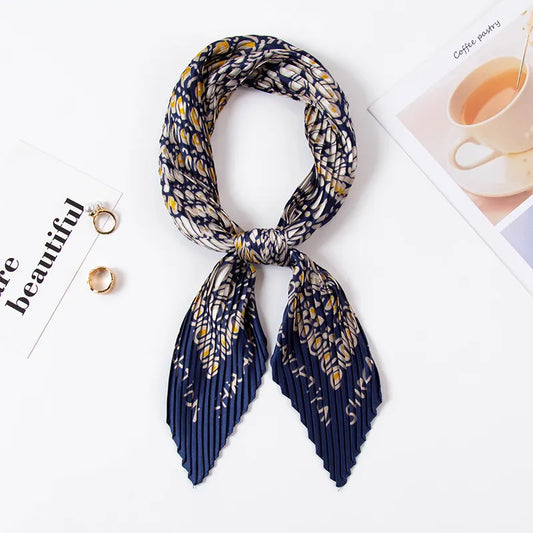Pleated Scarf Collar