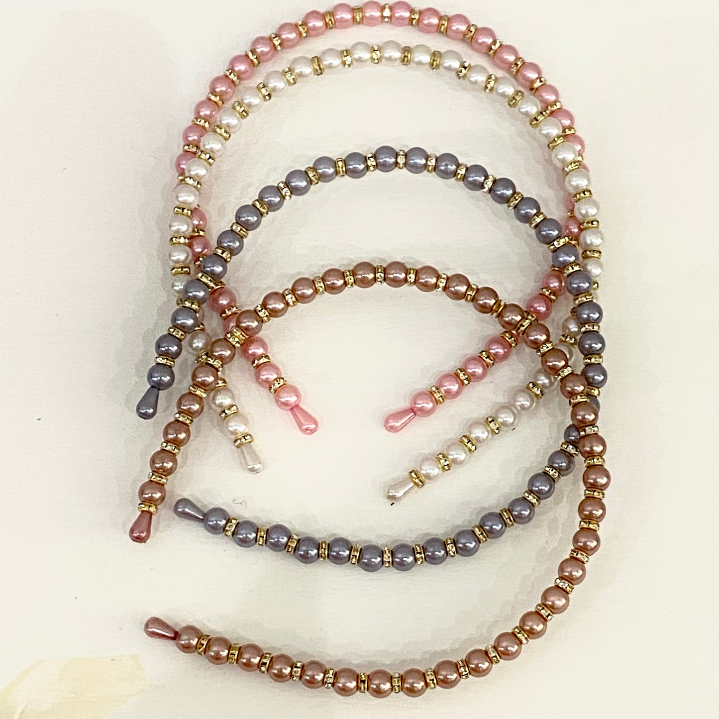 Single Row Pearl Headband