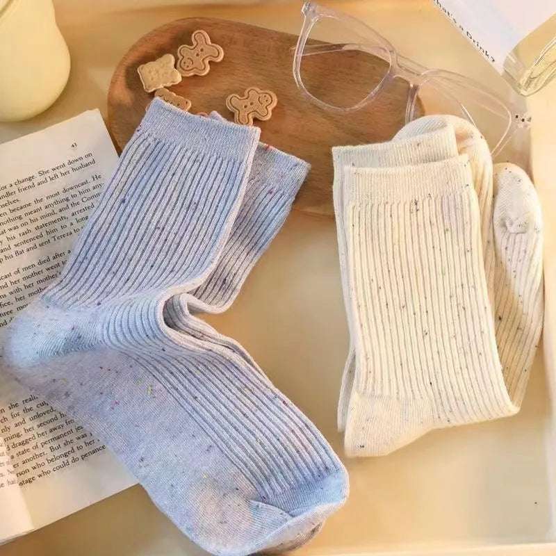 Ribbed Quarter Length Sock