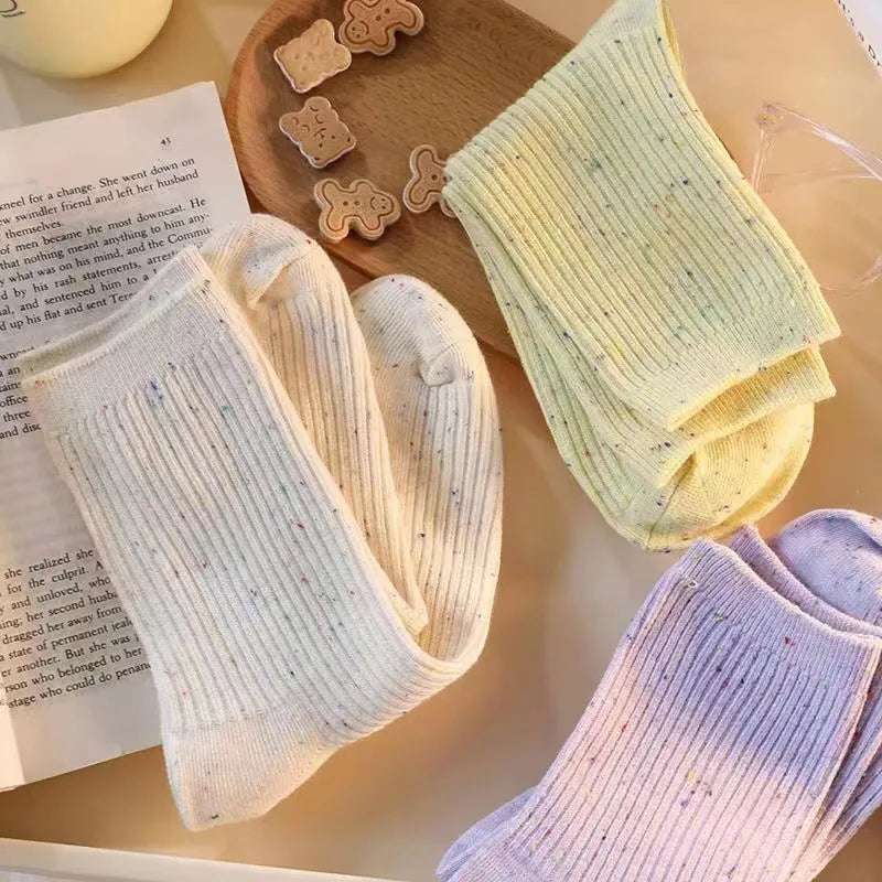 Ribbed Quarter Length Sock