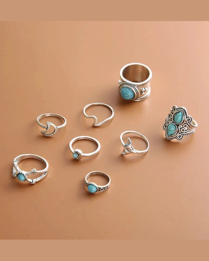 Turquoise Ring Collection