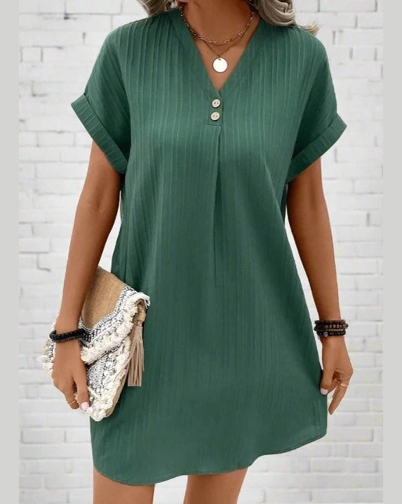 Drop Shoulder Dress