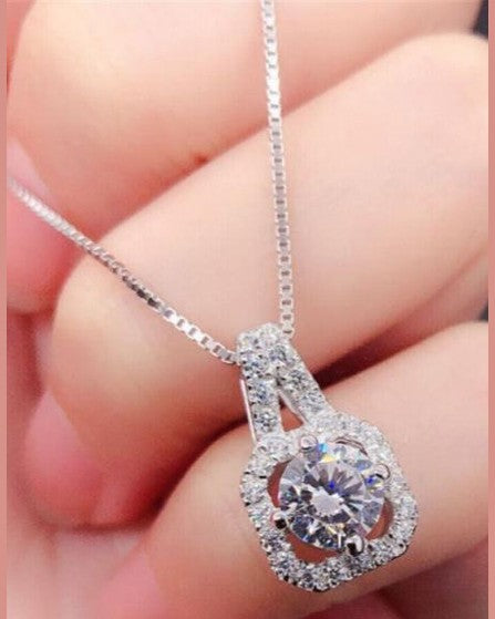 Square Pendant Necklace