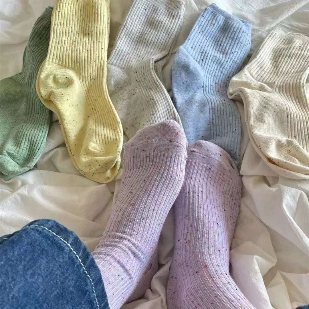 Ribbed Quarter Length Sock
