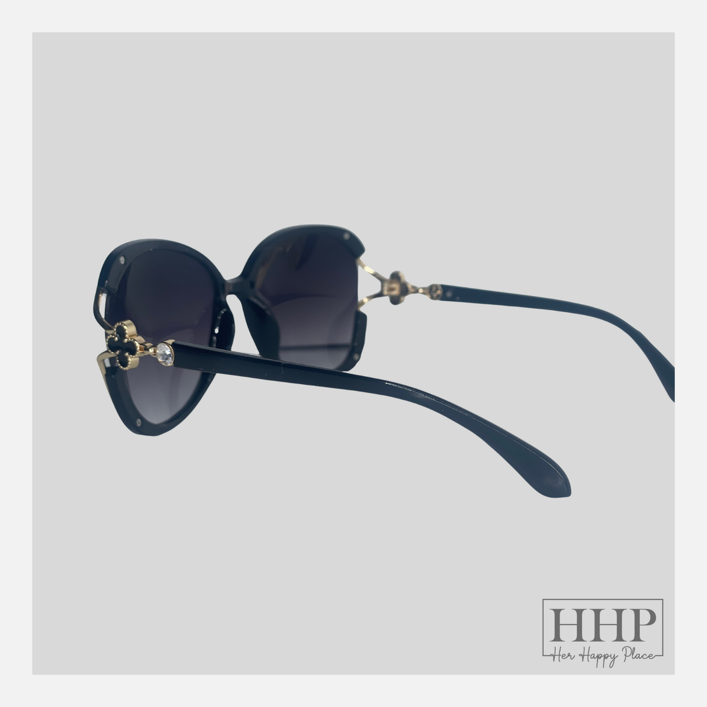Clover Detail Sunglasses