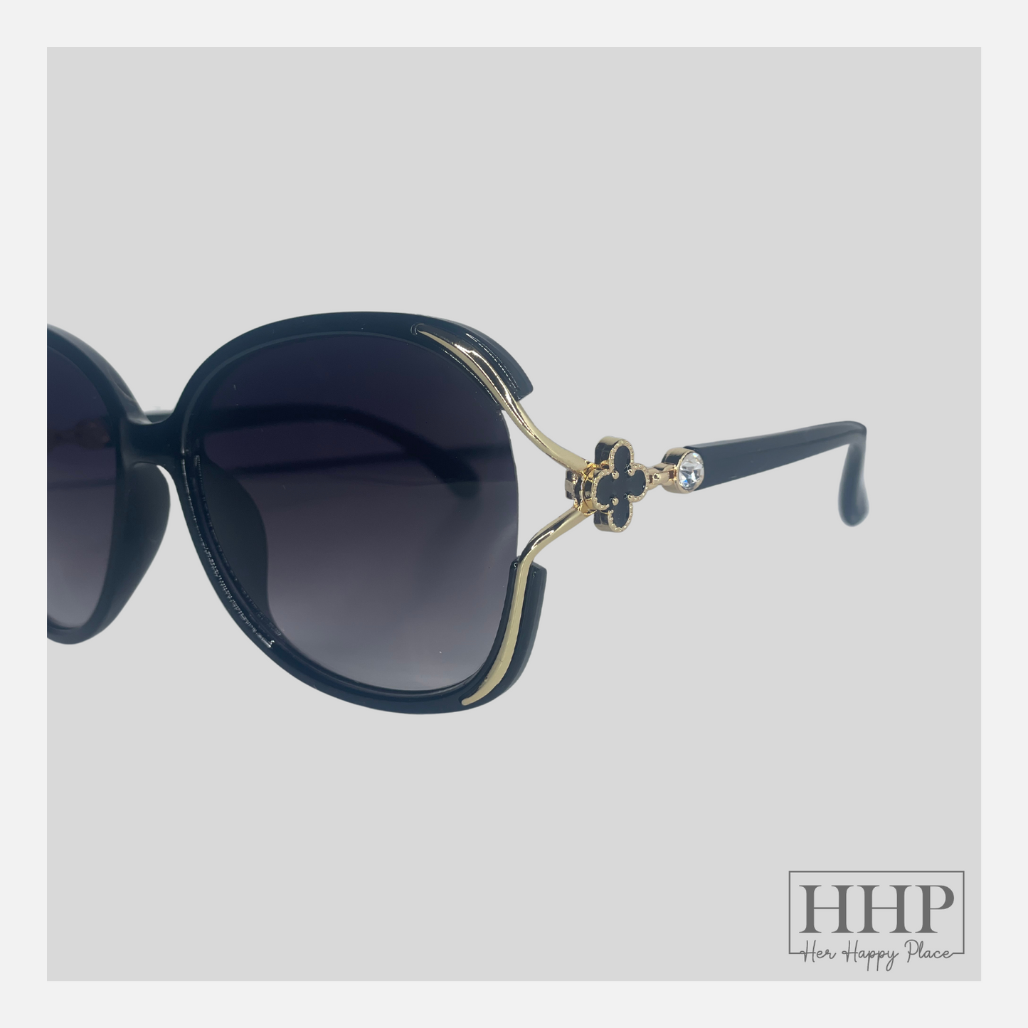 Clover Detail Sunglasses