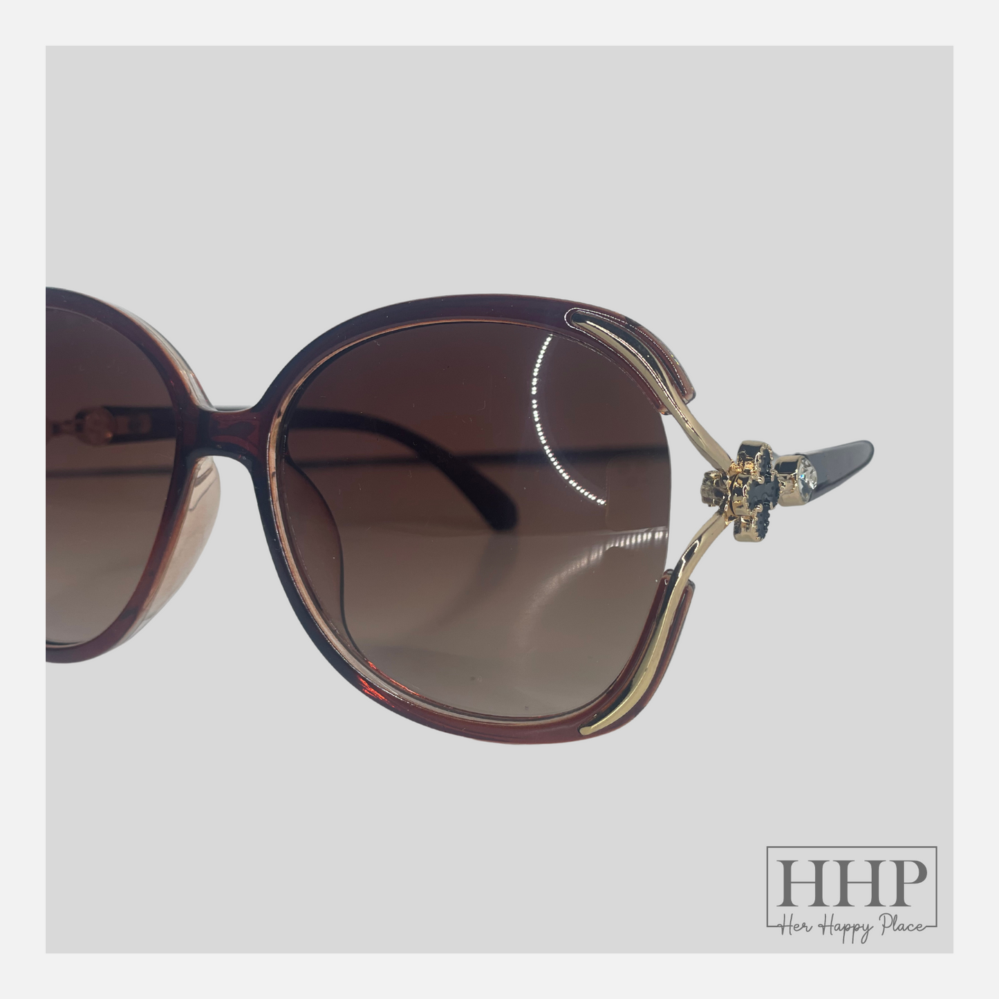 Clover Detail Sunglasses